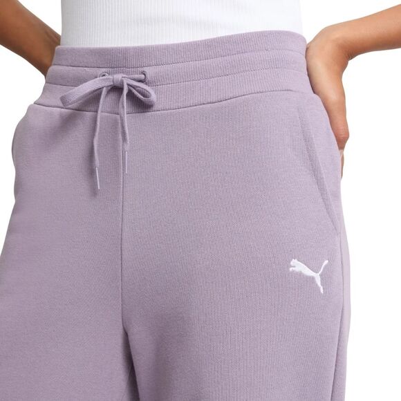 Puma Women's Purple Fleece Straight Leg Jogger Sweatpants Size 2XL XXL NWT - Picture 3 of 5